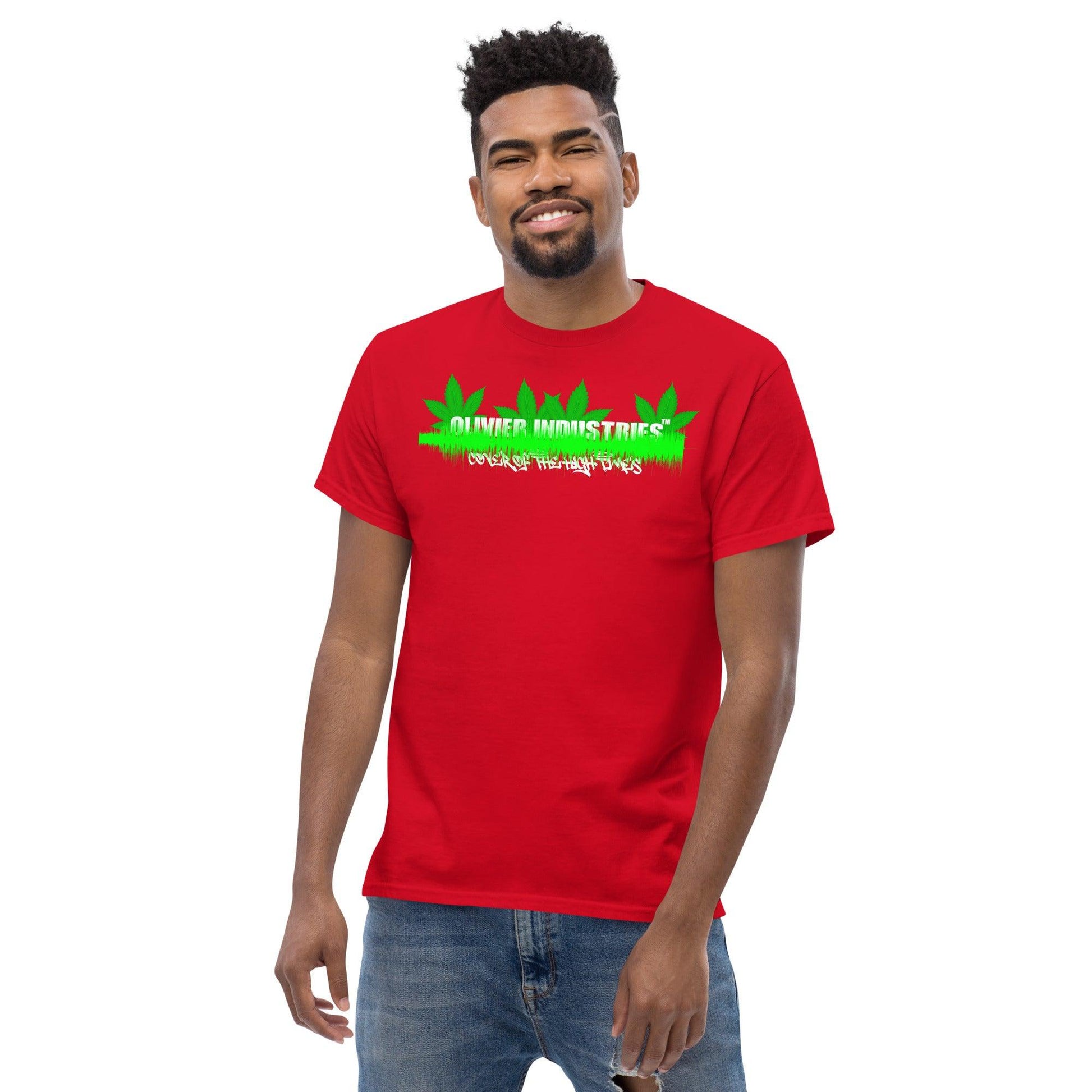 Olivier Industries TM Worldwide Deathrowrecords NFT - B-Real Cover of the High Times unisex T-shirt - Olivier Industries ® Art & Apparel
