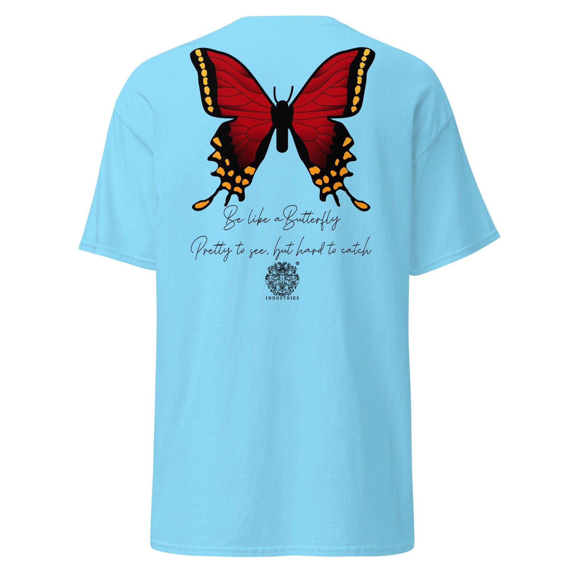 Olivier Industries TM Worldwide Butterfly Red classic fit Tee - Olivier Industries ® Art & Apparel