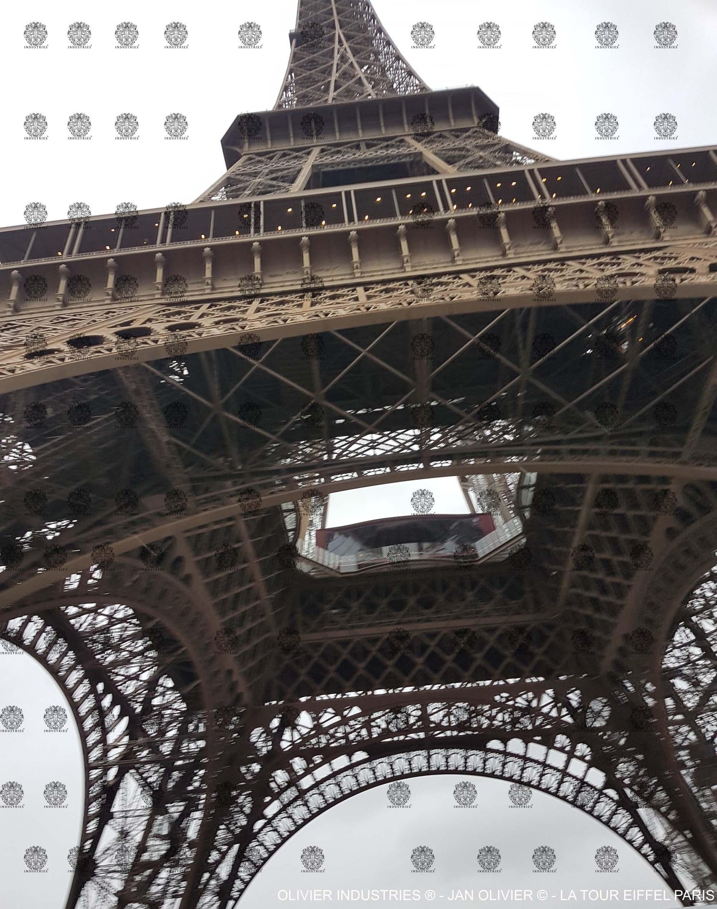 Olivier Industries ® La Tour Eiffel Photography Acrylglas print - Olivier Industries
