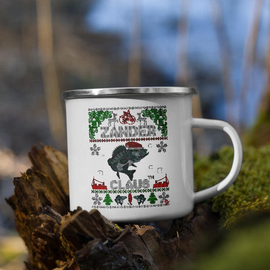 ZANDER CLAUS® the original! Outdoor Christmas mug metal enamel mug - Olivier Industries
