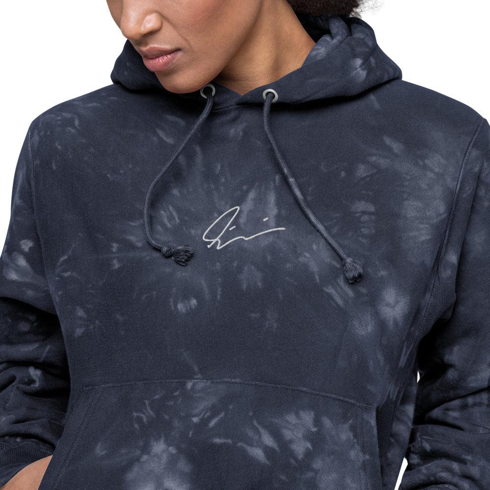 Olivier Industries ® Signature Embroidery Champion USA Tie Dye Unisex Hoodie - Olivier Industries ® Art & Apparel