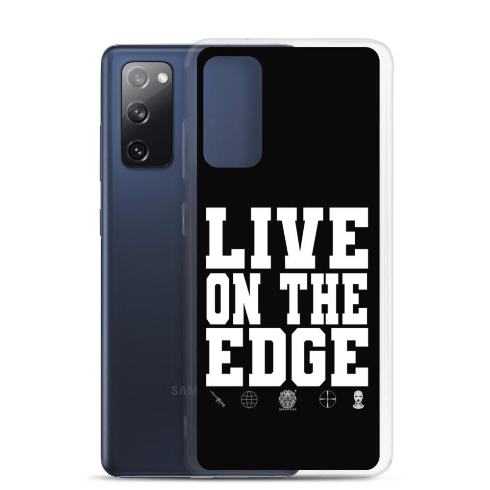 Olivier Industries ® Live on the Edge Samsung Case - Olivier Industries ® Art & Apparel