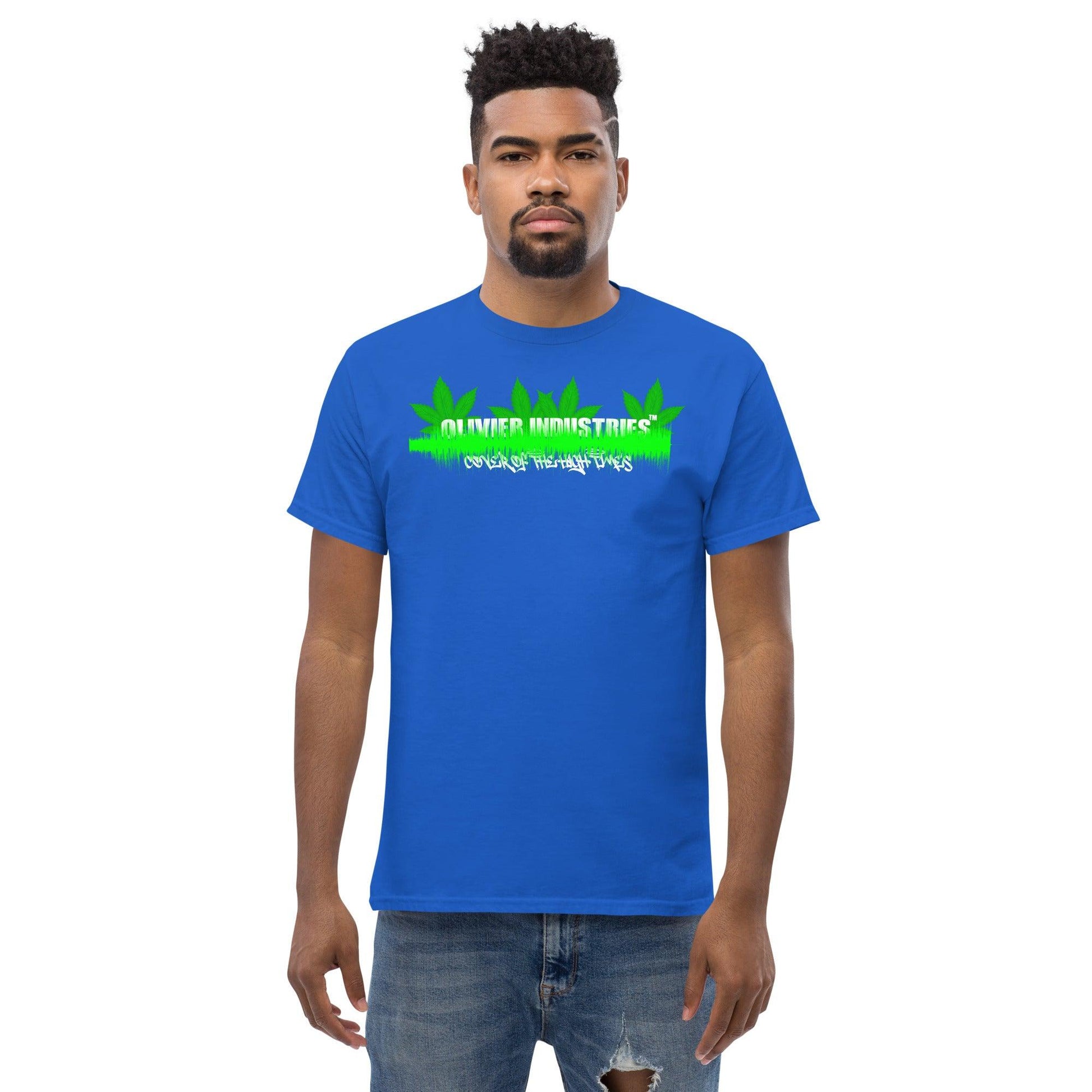 Olivier Industries TM Worldwide Deathrowrecords NFT - B-Real Cover of the High Times unisex T-shirt - Olivier Industries ® Art & Apparel