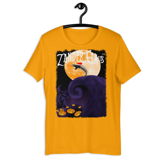 Zander Claus ® original - Halloween Angler unisex T-shirt - Olivier Industries ® Art & Apparel