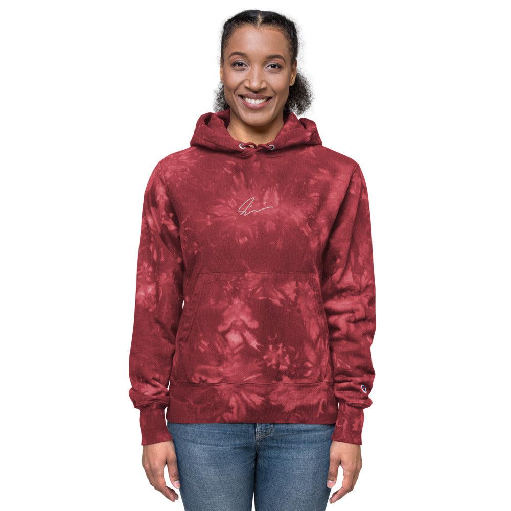 Olivier Industries ® Signature Embroidery Champion USA Tie Dye Unisex Hoodie - Olivier Industries ® Art & Apparel