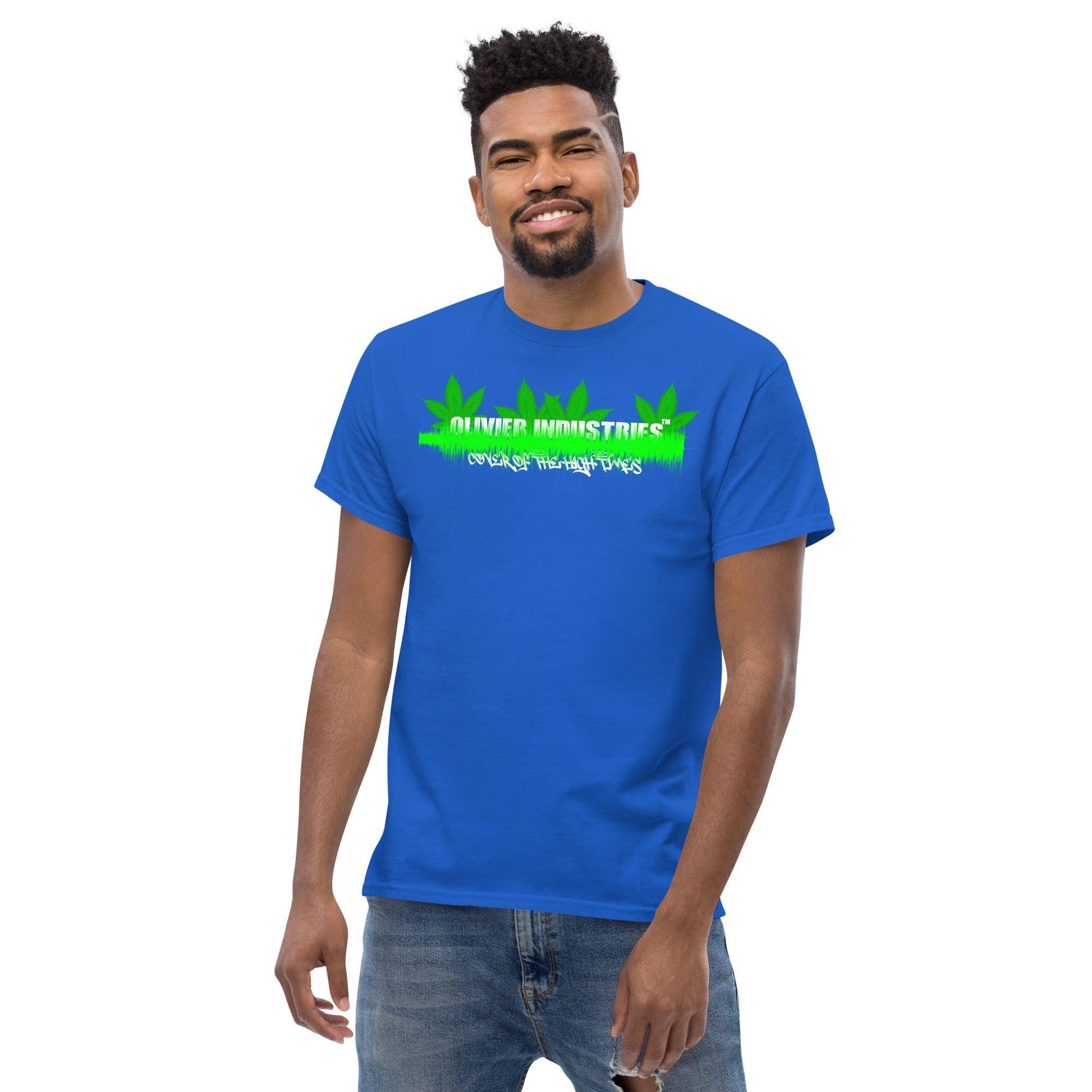 Olivier Industries TM Worldwide Deathrowrecords NFT - B-Real Cover of the High Times unisex T-shirt - Olivier Industries ® Art & Apparel