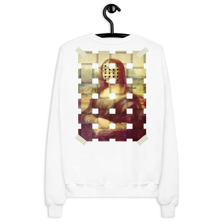 Olivier Industries ® Reproduction of Mona Lisa Unisex Fleece-Pullover - Olivier Industries