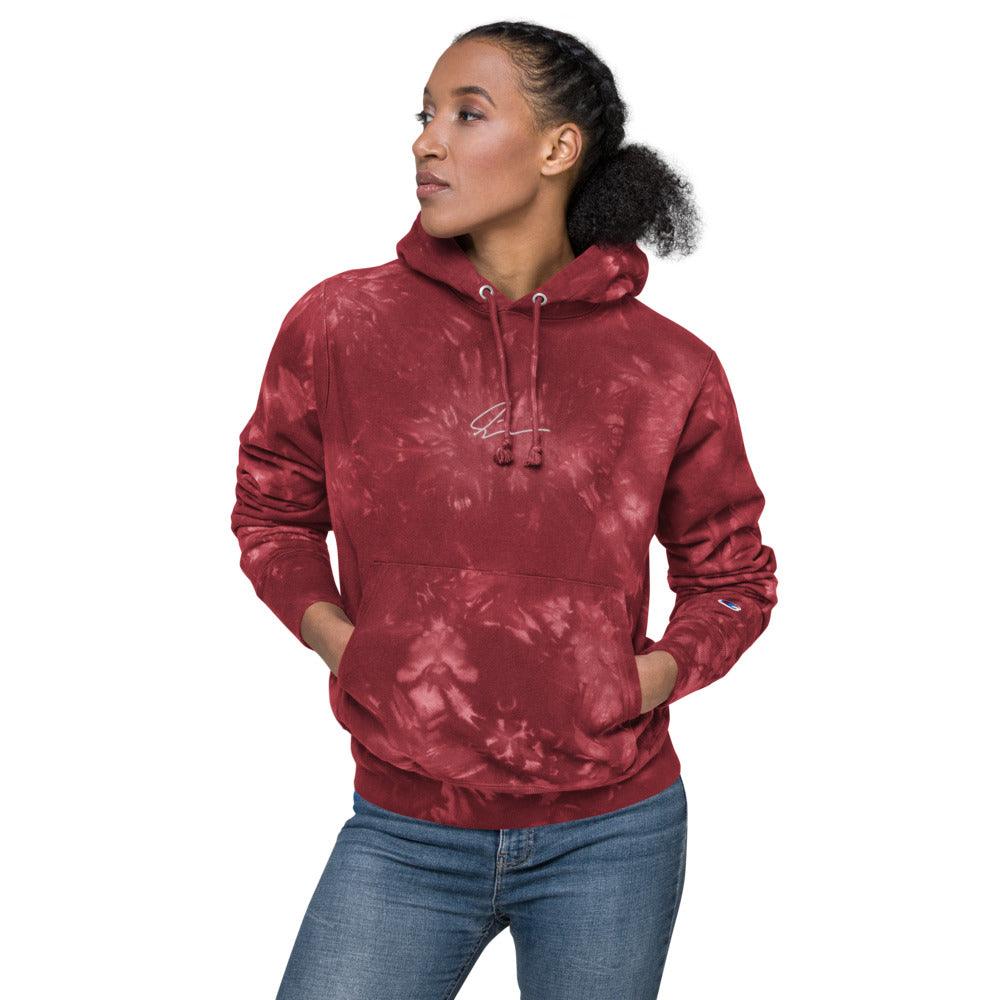 Olivier Industries ® Signature Embroidery Champion USA Tie Dye Unisex Hoodie - Olivier Industries ® Art & Apparel
