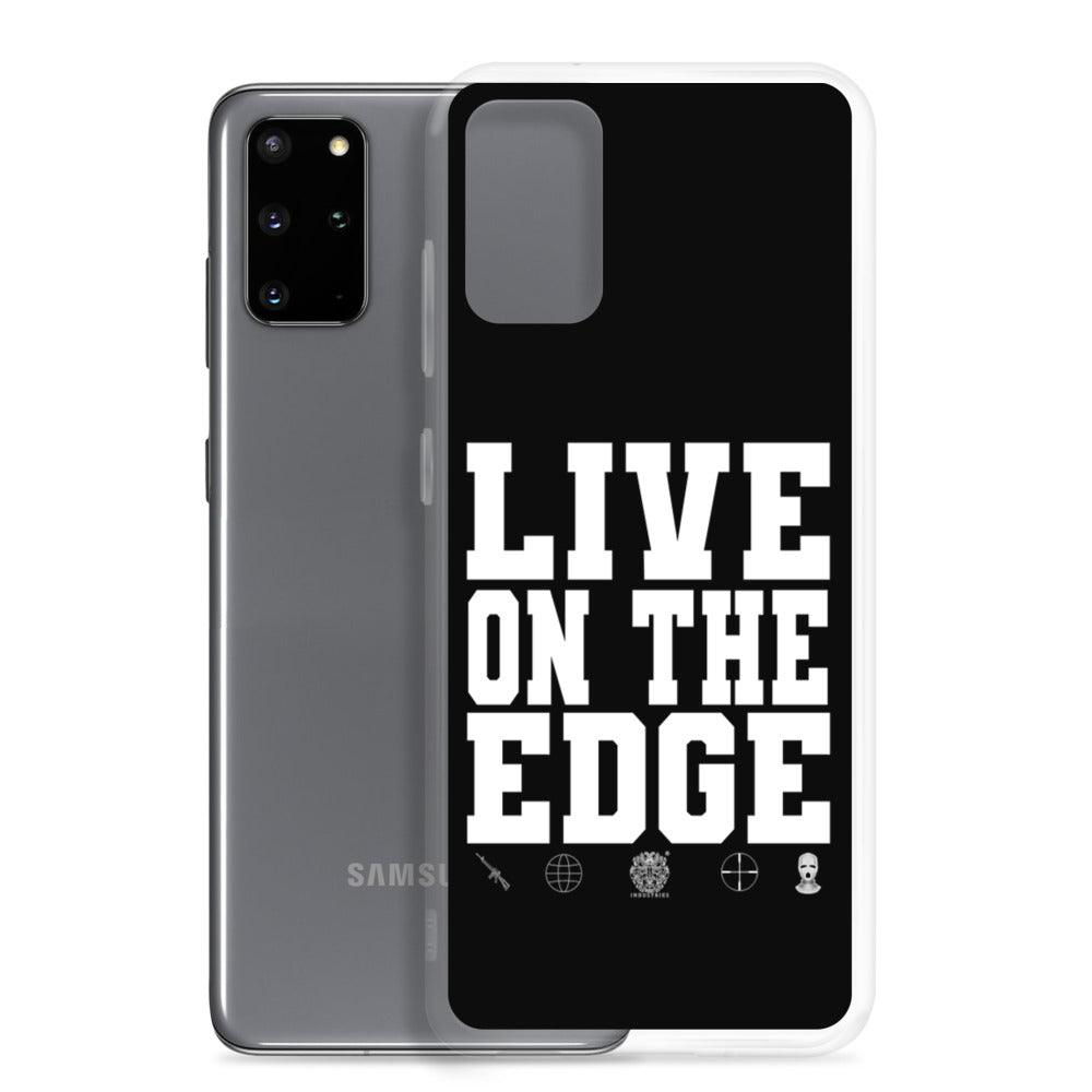 Olivier Industries ® Live on the Edge Samsung Case - Olivier Industries ® Art & Apparel