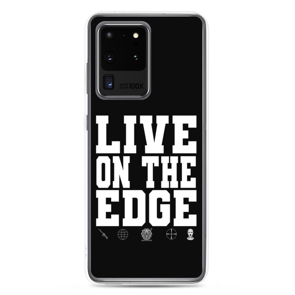 Olivier Industries ® Live on the Edge Samsung Case - Olivier Industries ® Art & Apparel