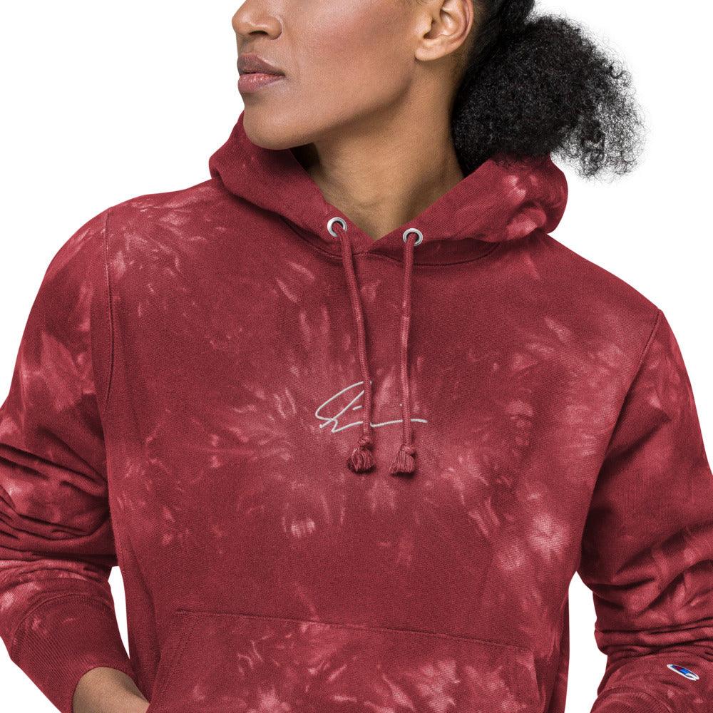 Olivier Industries ® Signature Embroidery Champion USA Tie Dye Unisex Hoodie - Olivier Industries ® Art & Apparel