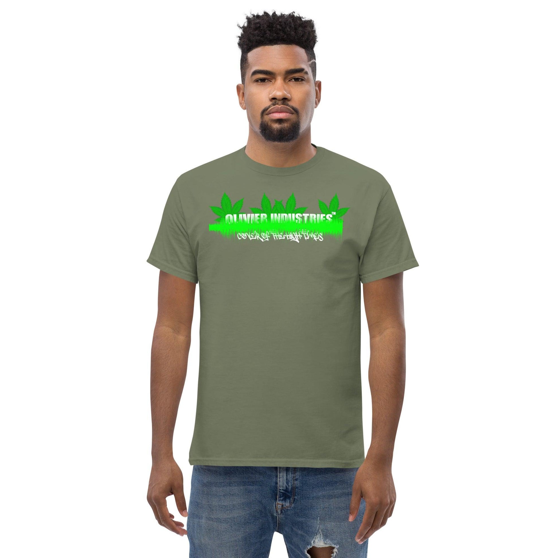 Olivier Industries TM Worldwide Deathrowrecords NFT - B-Real Cover of the High Times unisex T-shirt - Olivier Industries ® Art & Apparel