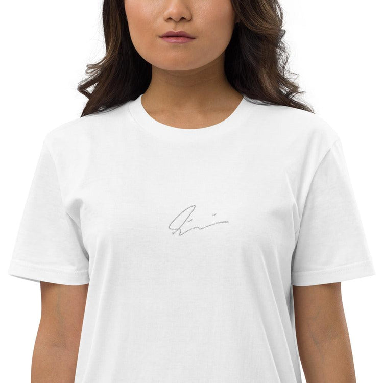 Olivier Industries ® Olivier Signature auf T-Shirt-Kleid aus organischer Baumwolle - Olivier Industries ® Art & Apparel