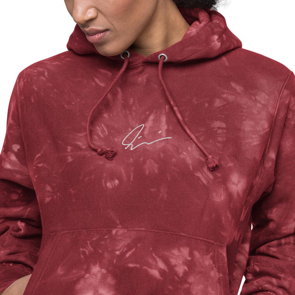 Olivier Industries ® Signature Embroidery Champion USA Tie Dye Unisex Hoodie - Olivier Industries ® Art & Apparel