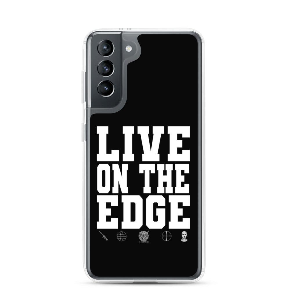 Olivier Industries ® Live on the Edge Samsung Case - Olivier Industries ® Art & Apparel