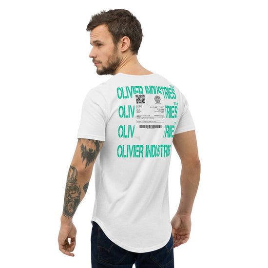 Olivier Industries TM Worldwide - USA - packingslip French revolution qr code curved long tee - Olivier Industries ® Art & Apparel