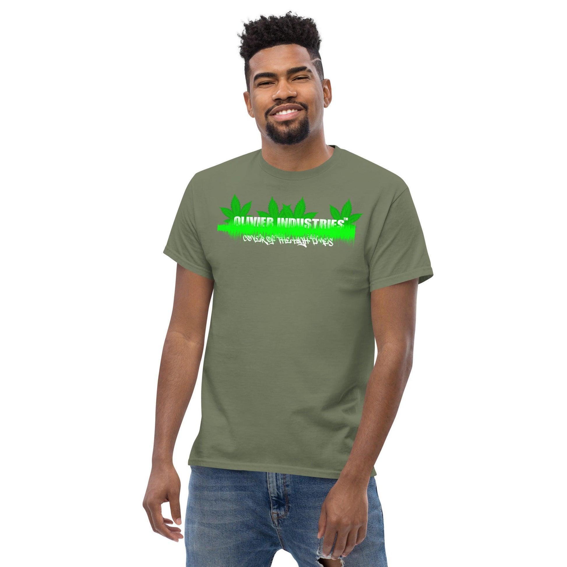 Olivier Industries TM Worldwide Deathrowrecords NFT - B-Real Cover of the High Times unisex T-shirt - Olivier Industries ® Art & Apparel