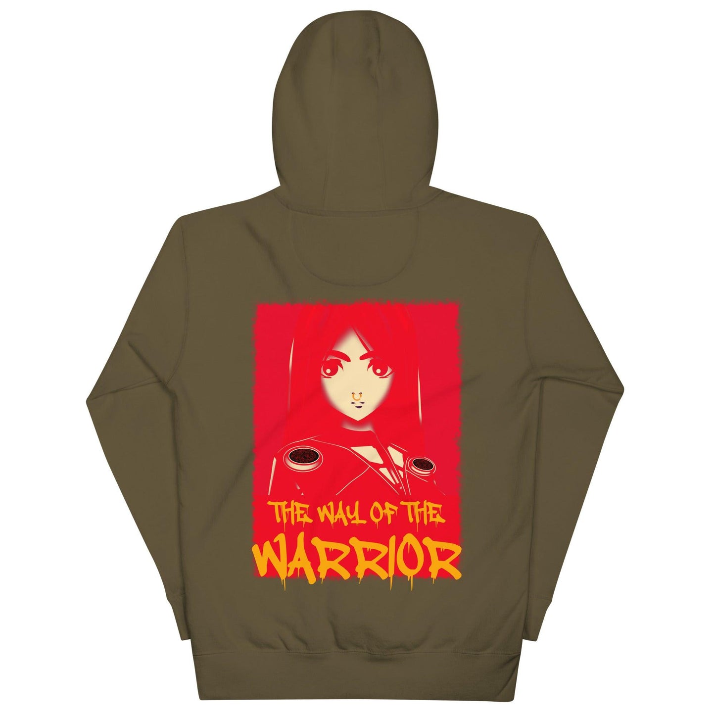 Olivier Industries ® The way of the warrior anime unisex Hoodie - Olivier Industries ® Art & Apparel