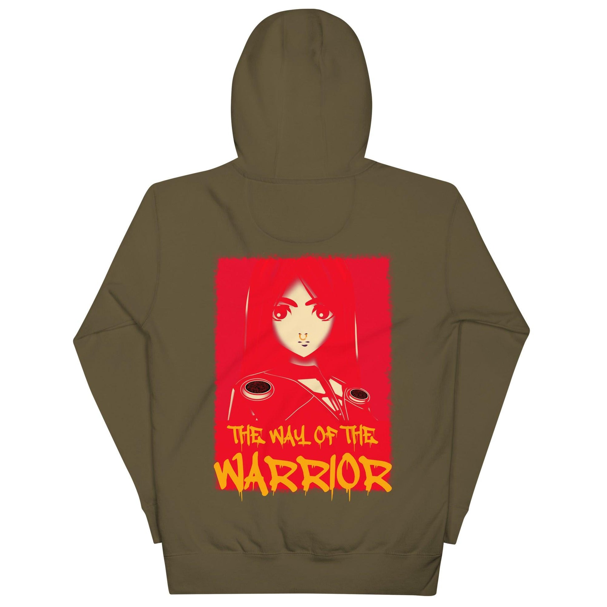 Olivier Industries ® The way of the warrior anime unisex Hoodie - Olivier Industries ® Art & Apparel