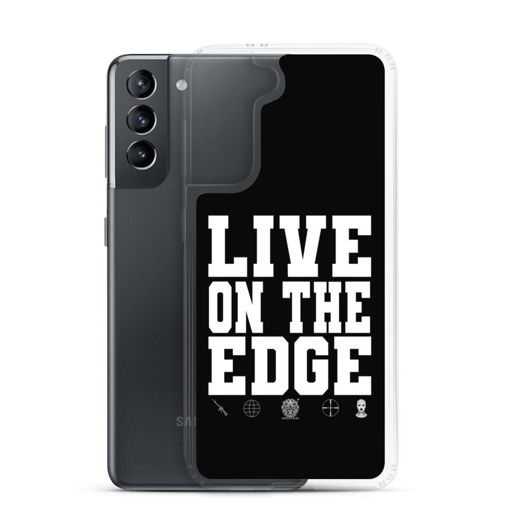 Olivier Industries ® Live on the Edge Samsung Case - Olivier Industries ® Art & Apparel