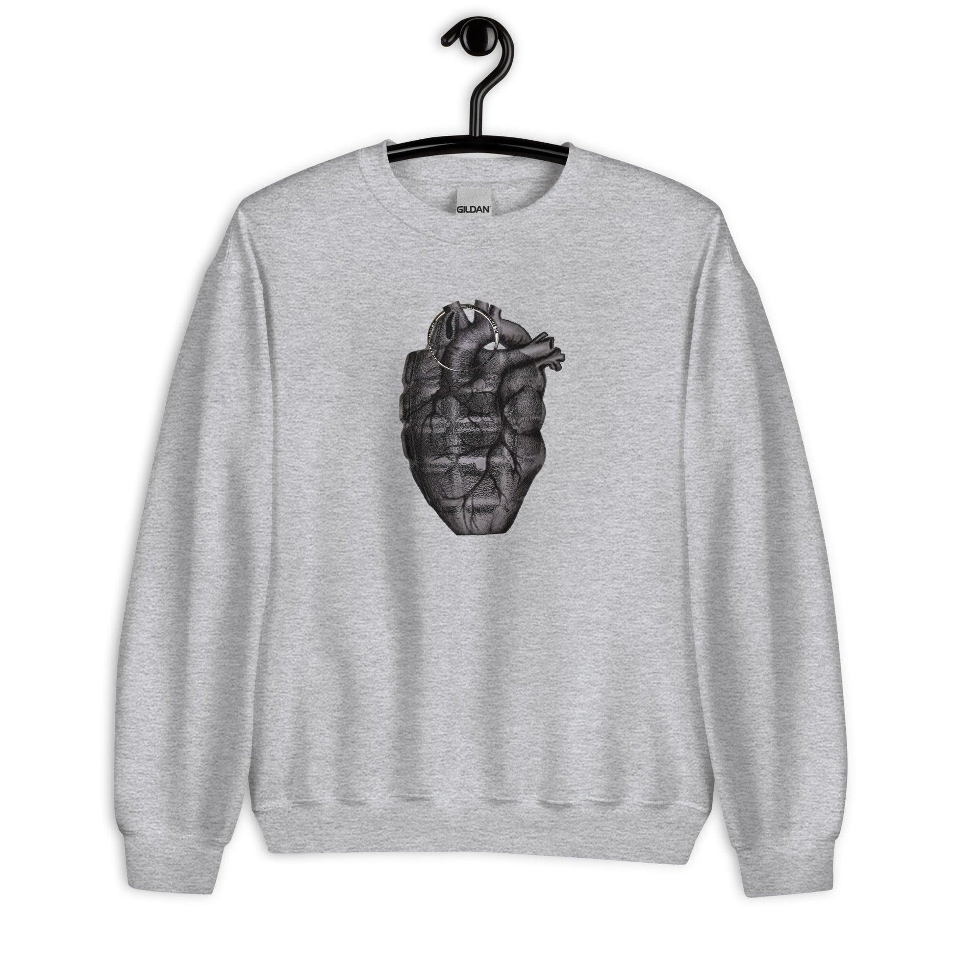 Olivier Industries TM Worldwide - Handgrenade unisex Sweatshirt - Olivier Industries ® Art & Apparel