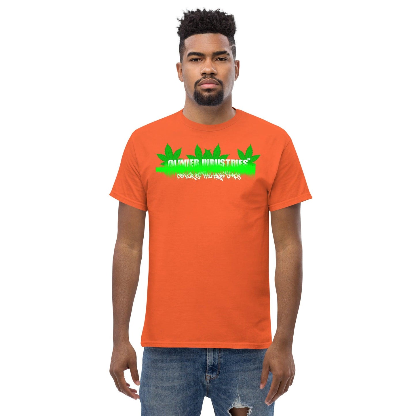 Olivier Industries TM Worldwide Deathrowrecords NFT - B-Real Cover of the High Times unisex T-shirt - Olivier Industries ® Art & Apparel