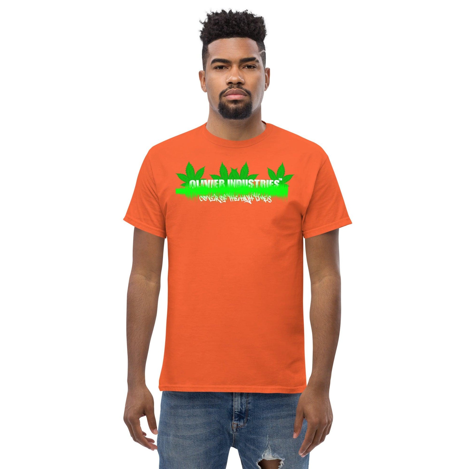 Olivier Industries TM Worldwide Deathrowrecords NFT - B-Real Cover of the High Times unisex T-shirt - Olivier Industries ® Art & Apparel