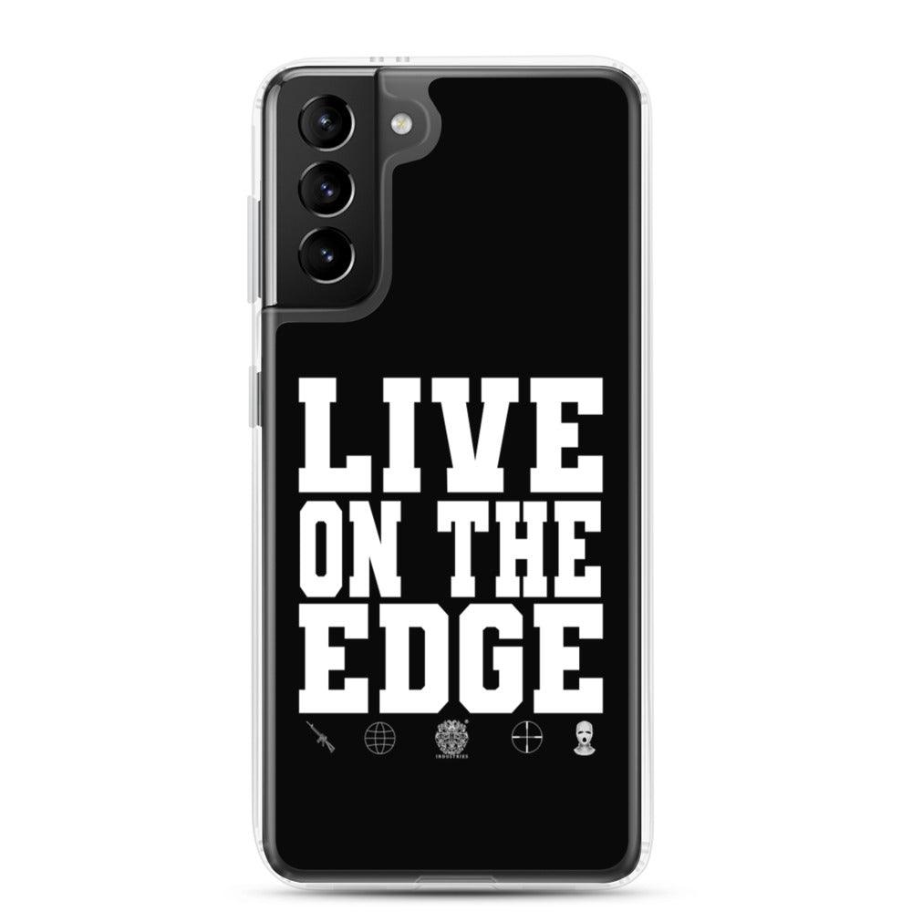 Olivier Industries ® Live on the Edge Samsung Case - Olivier Industries ® Art & Apparel