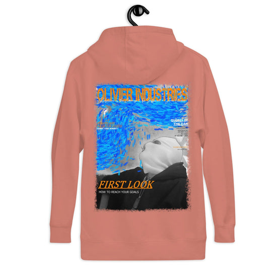 Olivier Industries ® Fashion Magazine motivation unisex premium Hoodie - Olivier Industries ® Art & Apparel