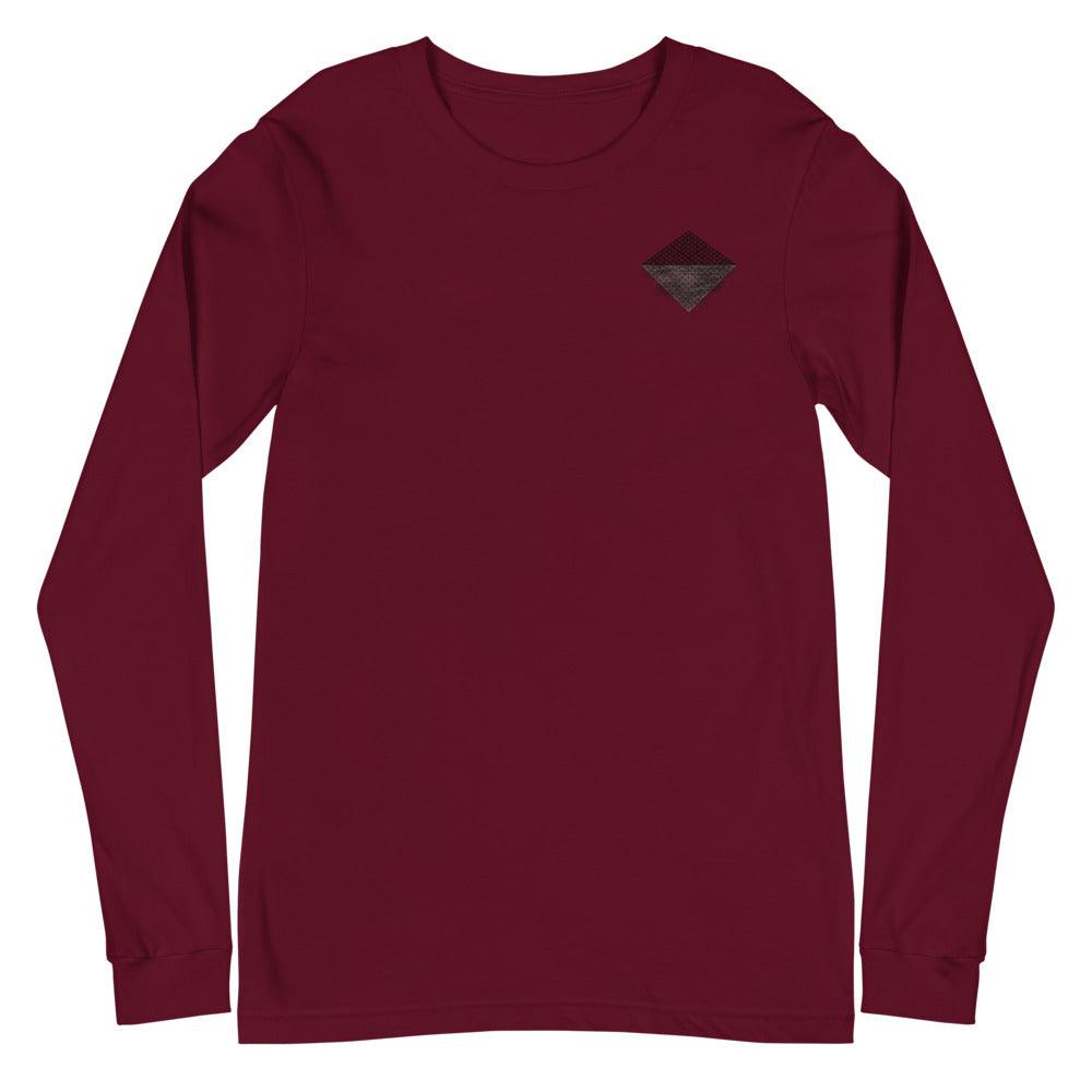 Olivier Industries ® handmade drawn louvre - Paris Unisex Long Sleeve Tee - Olivier Industries
