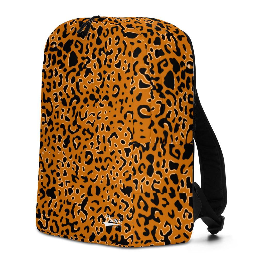 Olivier Industries ® Leo Pattern printed on mini Backpack - Olivier Industries