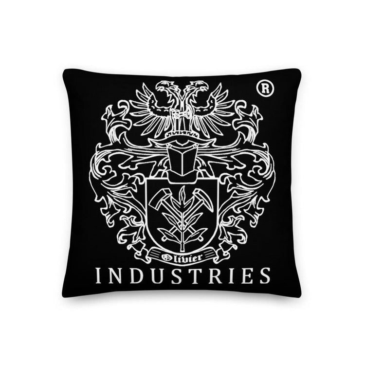 Olivier Industries ® Oldschool Logo Premium Pillow - Olivier Industries