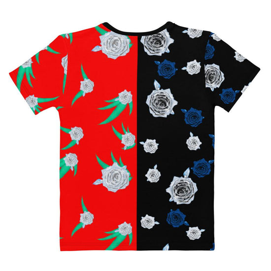 Olivier Industries ® Double Roses Frauen T-shirt - Olivier Industries ® Art & Apparel