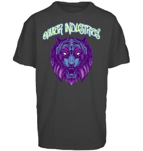 Olivier Industries ® Heavyweight oversized Tiger T-shirt - Olivier Industries ® Art & Apparel