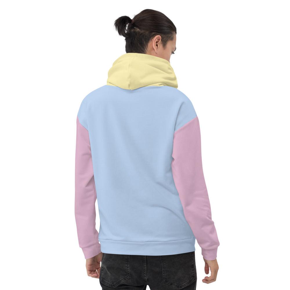 Olivier Industries TM Worldwide - Pattern Pastellcolors handmade Unisex Hoodie - Olivier Industries ® Art & Apparel