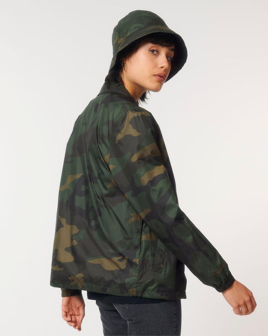 Olivier Industries recycled polyester unisex camouflage jacket - Olivier Industries ® Art & Apparel