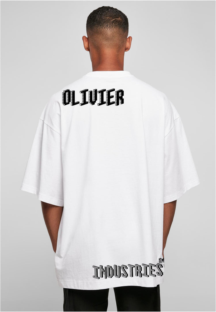 Olivier Industries ® Metaverse Block Art 2 Side Print Huge Oversize T-shirt - Olivier Industries ® Art & Apparel