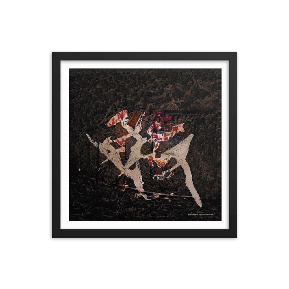 Framed photo paper poster - Olivier Industries ® Art & Apparel