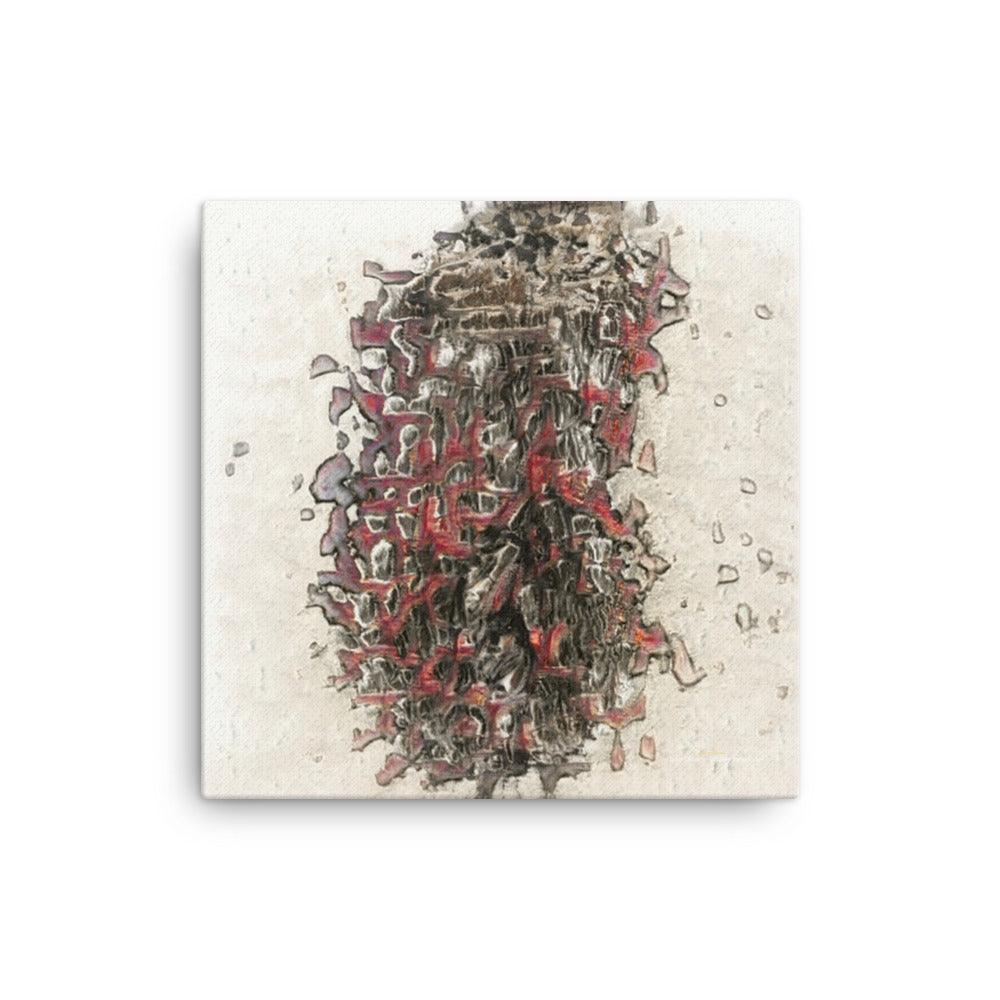 Olivier Industries - Cœur brisé - Art print on canvas - Olivier Industries ® Art & Apparel