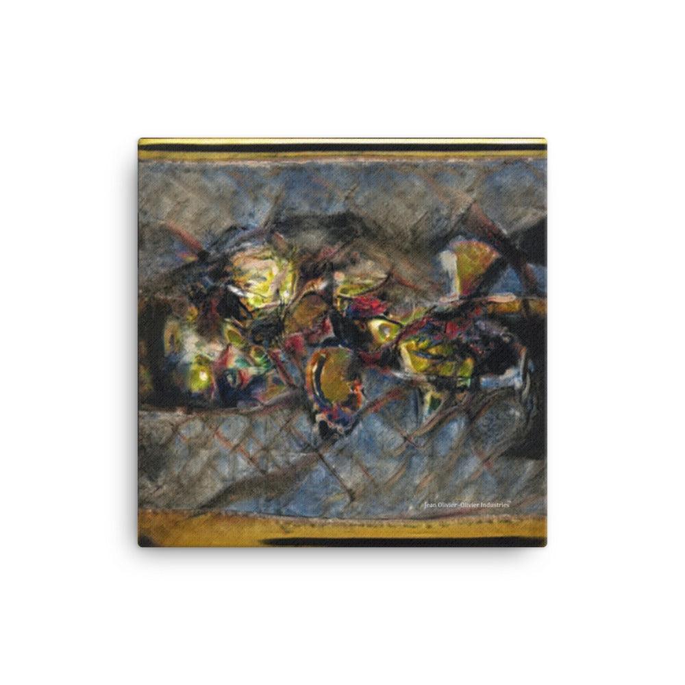 Olivier Industries - broken monster - art print on canvas - Olivier Industries ® Art & Apparel