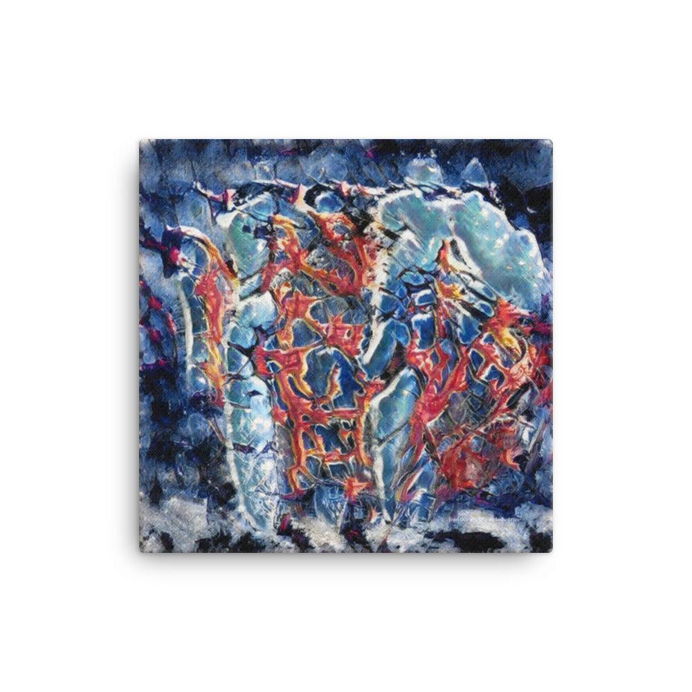Olivier Industries - World At War - Art Print on Canvas - Olivier Industries ® Art & Apparel