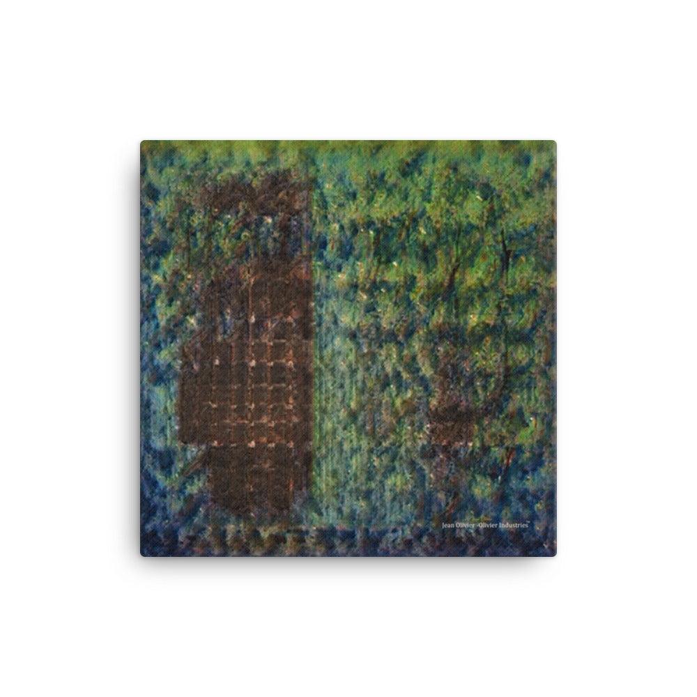 Olivier Industries - Man in the Woods - Art Print on Canvas - Olivier Industries ® Art & Apparel