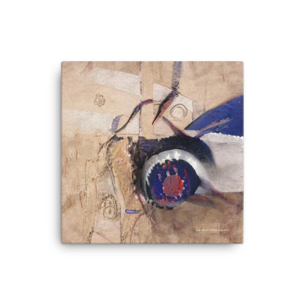 Olivier Industries - Shark Attack - Art Print on Canvas - Olivier Industries ® Art & Apparel