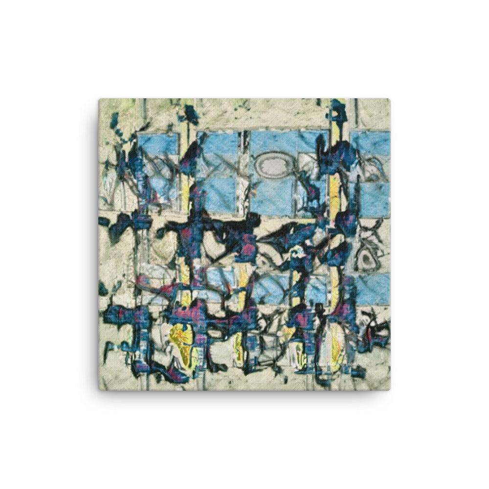 Olivier Industries - Train - Art Print on Canvas - Olivier Industries ® Art & Apparel