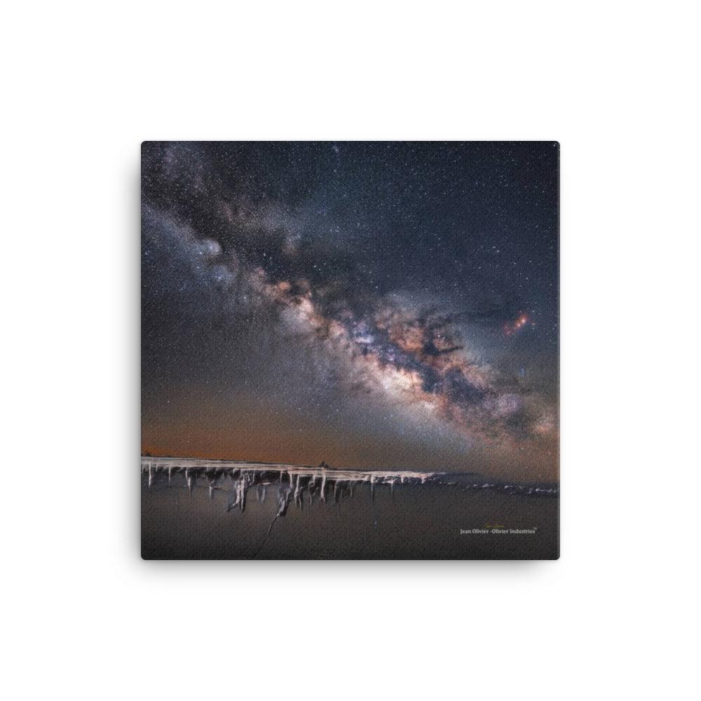 Olivier Industries - 2 Worlds - Art Print on Canvas - Olivier Industries ® Art & Apparel