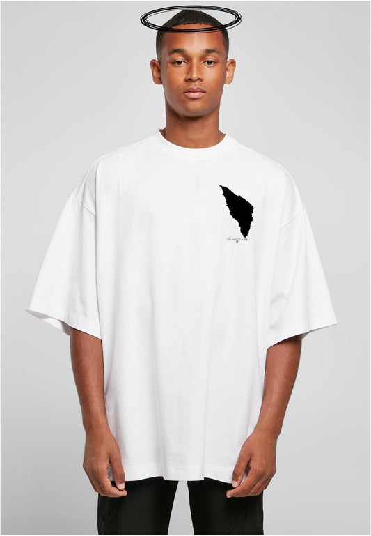 Olivier Industries® You need 2 to Fly- real Angel wing - Huge oversized Tee - Olivier Industries ® Art & Apparel