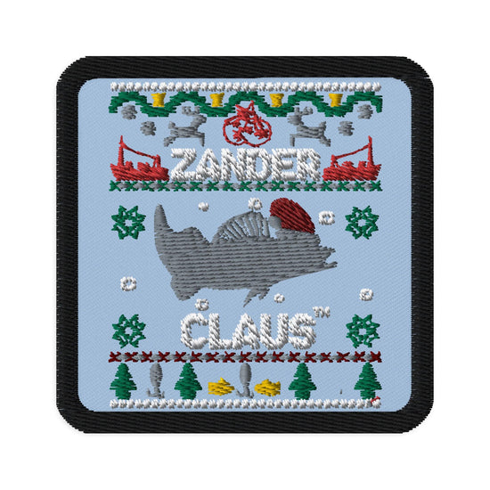 Zander Claus TM - Das Original - Gestickte Aufnäher - Olivier Industries ® Art & Apparel