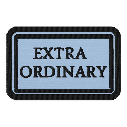 Olivier Industries ® Extra Ordinary Patch - Olivier Industries ® Art & Apparel