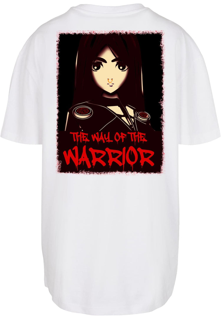 Olivier Industries ® 2 Side printed Oversized - Way of the Warrior Ladies Boyfriend Tee - Olivier Industries ® Art & Apparel