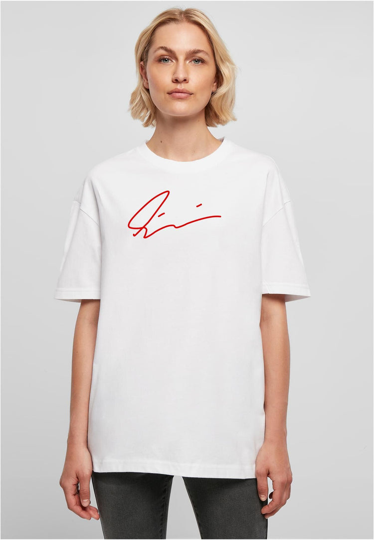 Olivier Industries ® Double side printed Dobermann Red Colored Ladies Boyfriend Tee - Olivier Industries ® Art & Apparel